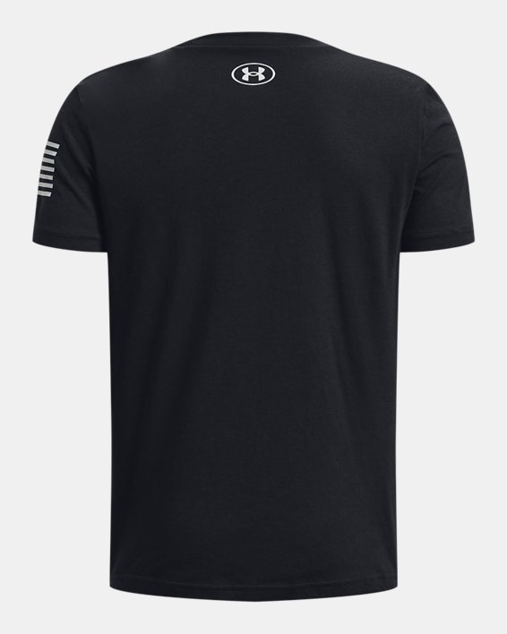 Boys' UA Freedom Eagle T-Shirt, Black, pdpMainDesktop image number 1